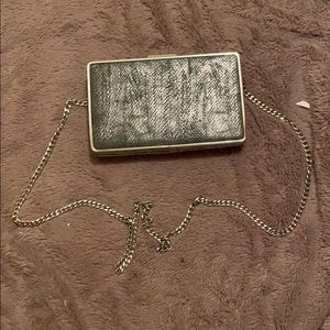 Small clutch with chain